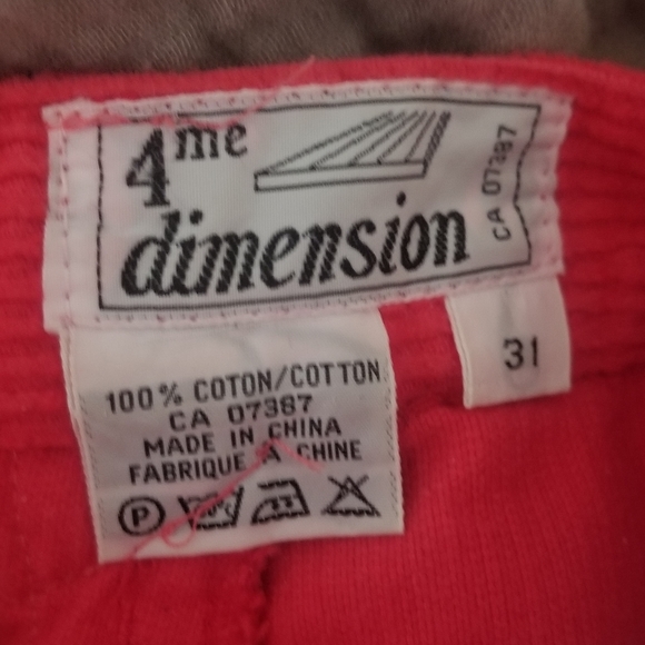 Vintage pink cords - Picture 9 of 9